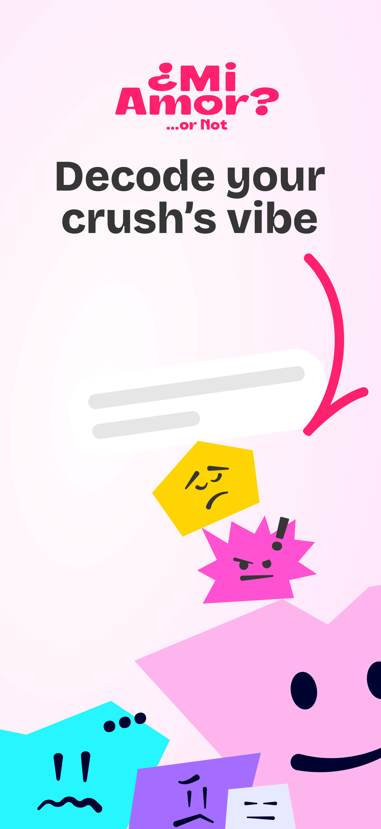 App Store preview: Decode your crush's vibe